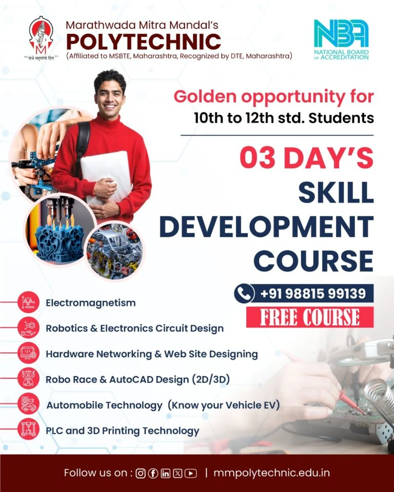 03 Days Skill Development Course