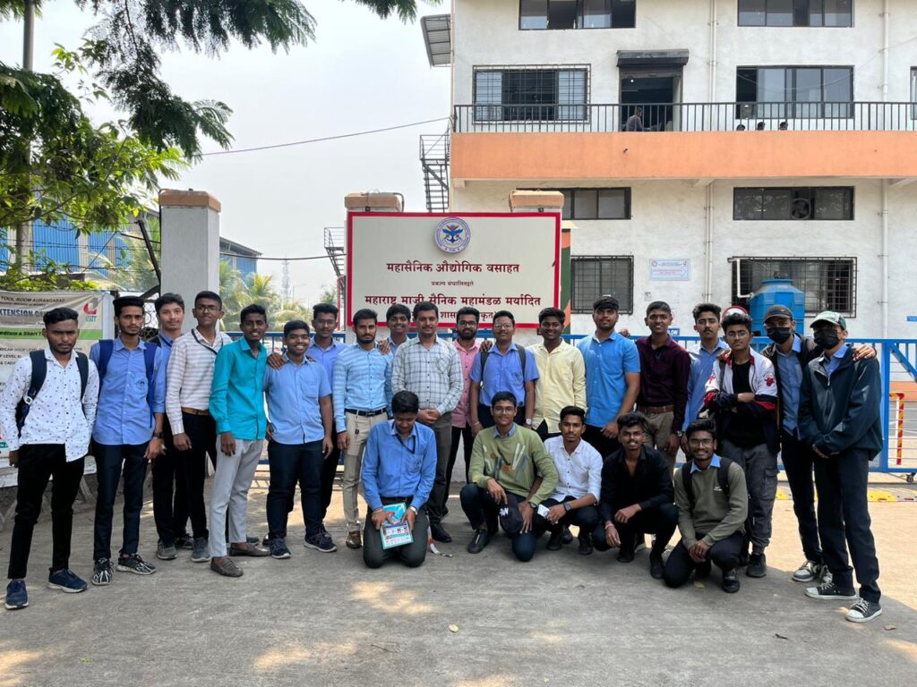 Industrial Visit to ATQ Metro Pvt. Ltd., MIDC Bhosari on 15/03/2023 for SYMK Students