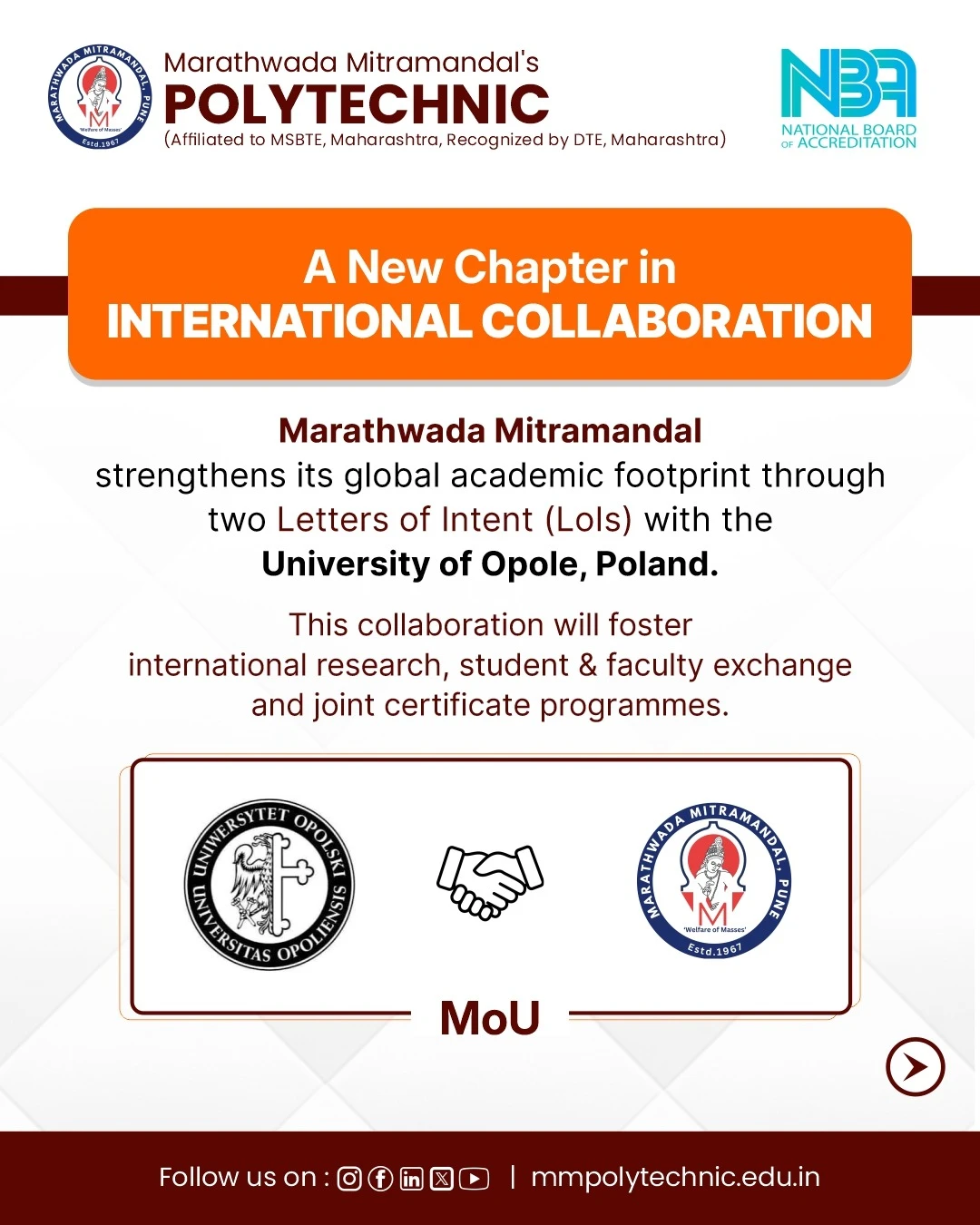 A new chapter in international collaboration