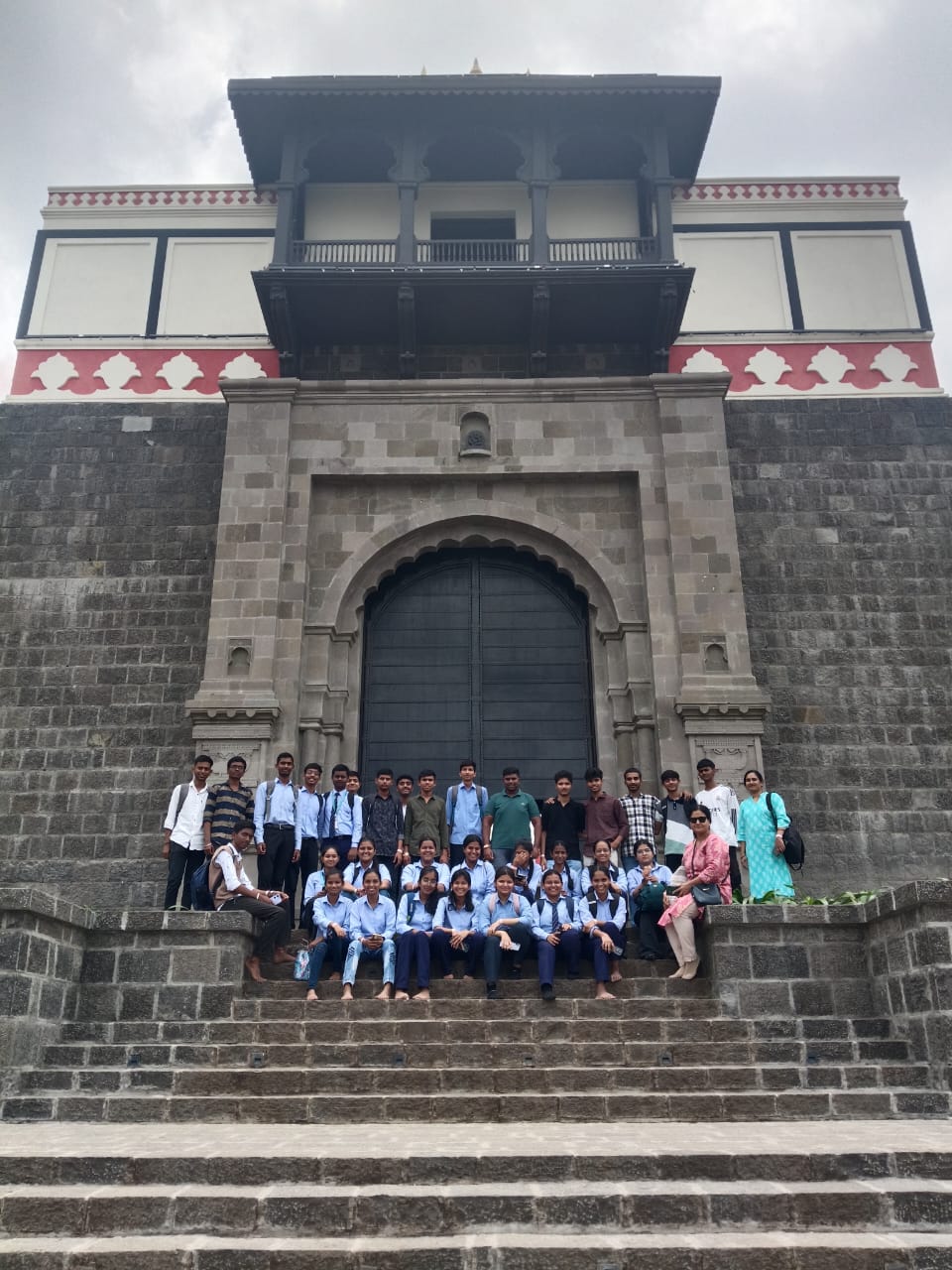 Students at Shivshrushti