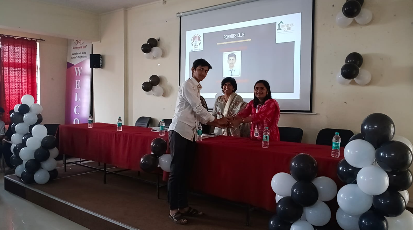 Faculty addressing students during ARSA formation