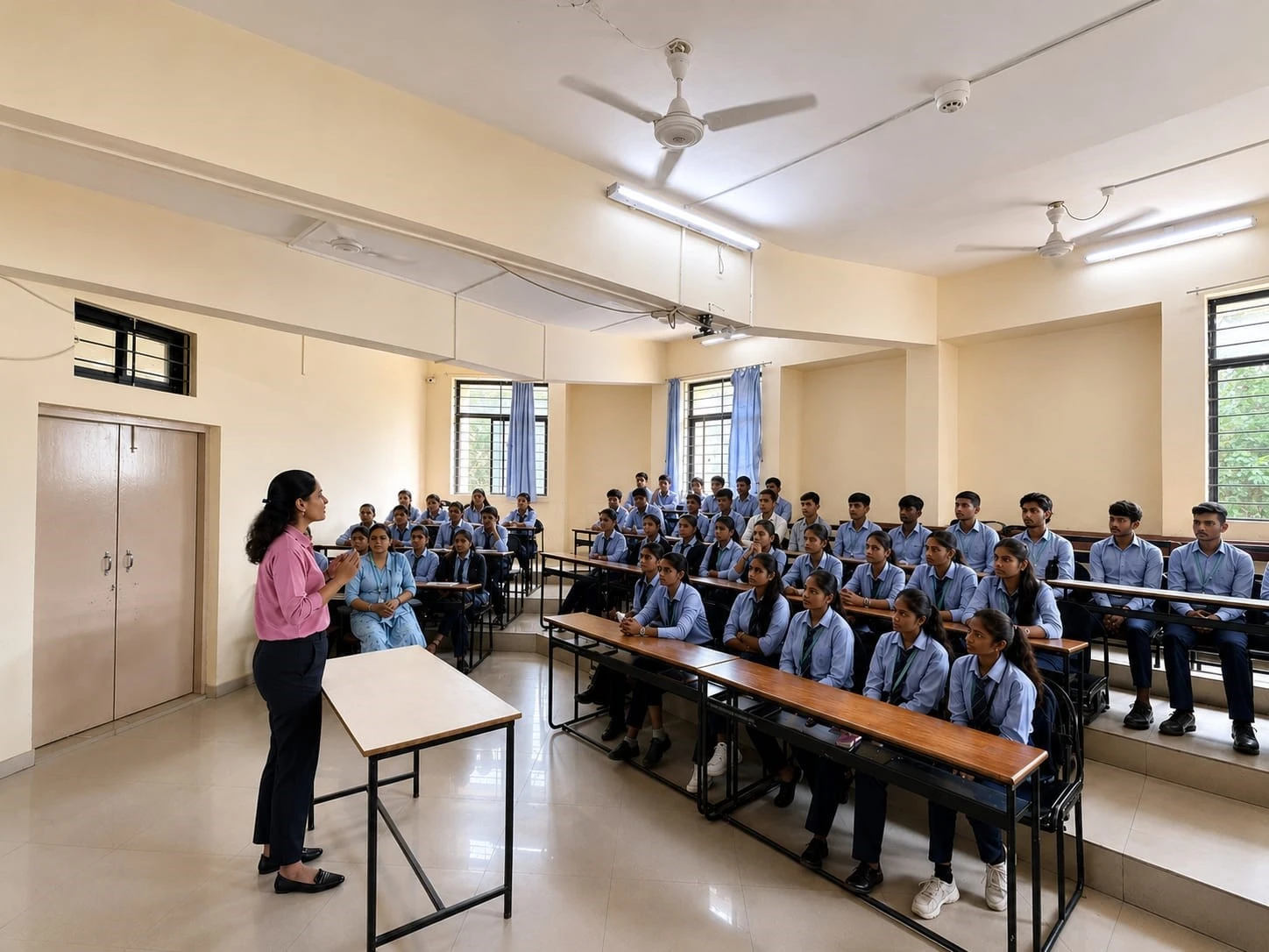 Students attending Sensors and Smart Machine guest lecture