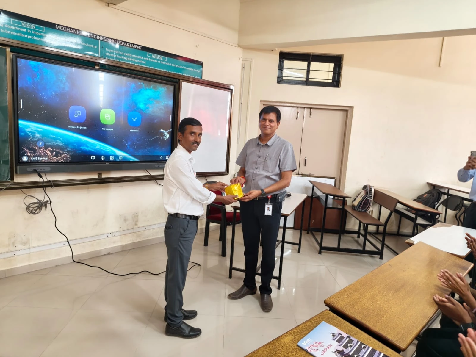 Advanced Braking System Guest Lecture by Mechanical Department