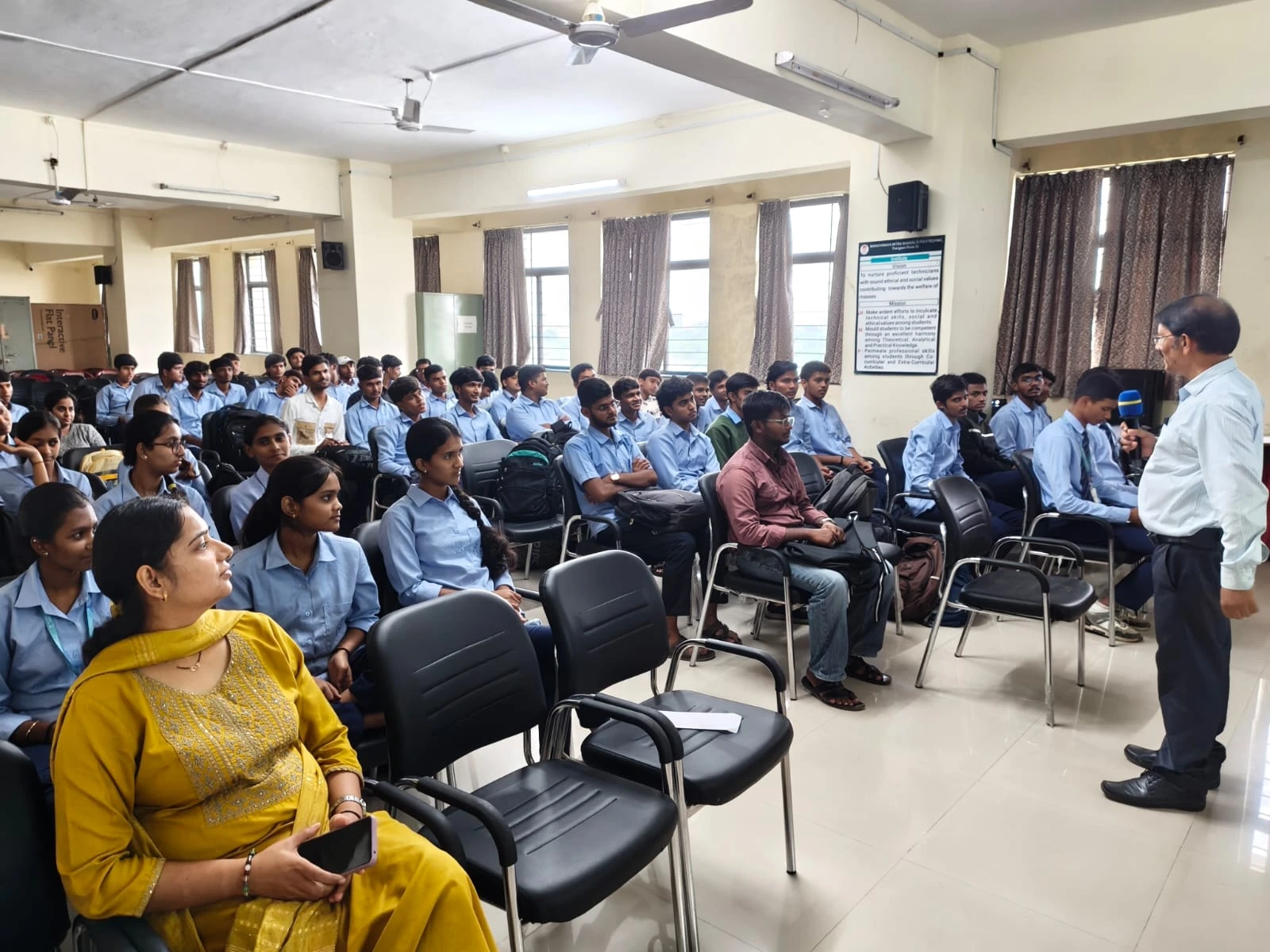 Geometric Tolerances and Techniques guest lecture at MM Polytechnic Pune
