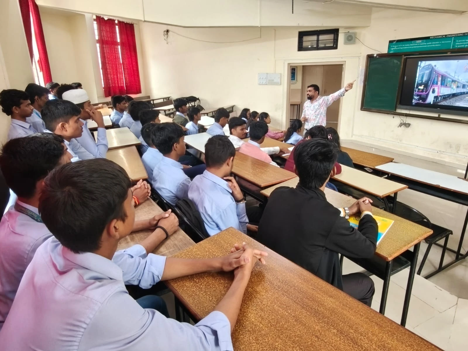 Guest Lecture on Industrial Refrigeration Systems at MM Polytechnic Pune