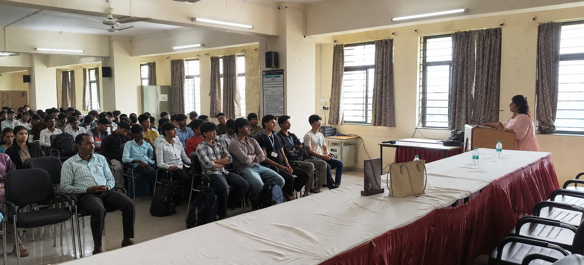 Guest lecture on Essence of Indian Constitution for Second Year Mechatronics students