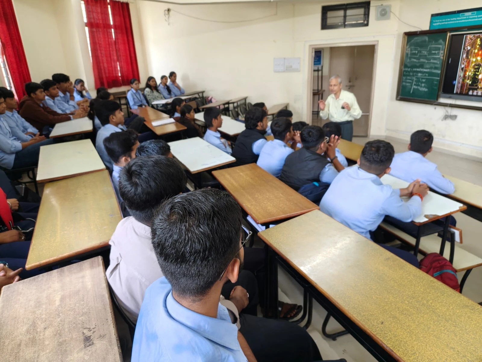 Thermal Power Plant guest lecture at M.M. Polytechnic Pune