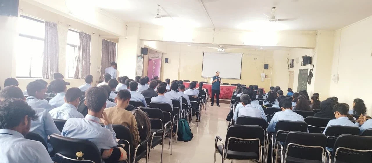 Career guidance and soft skills session for Electronics students