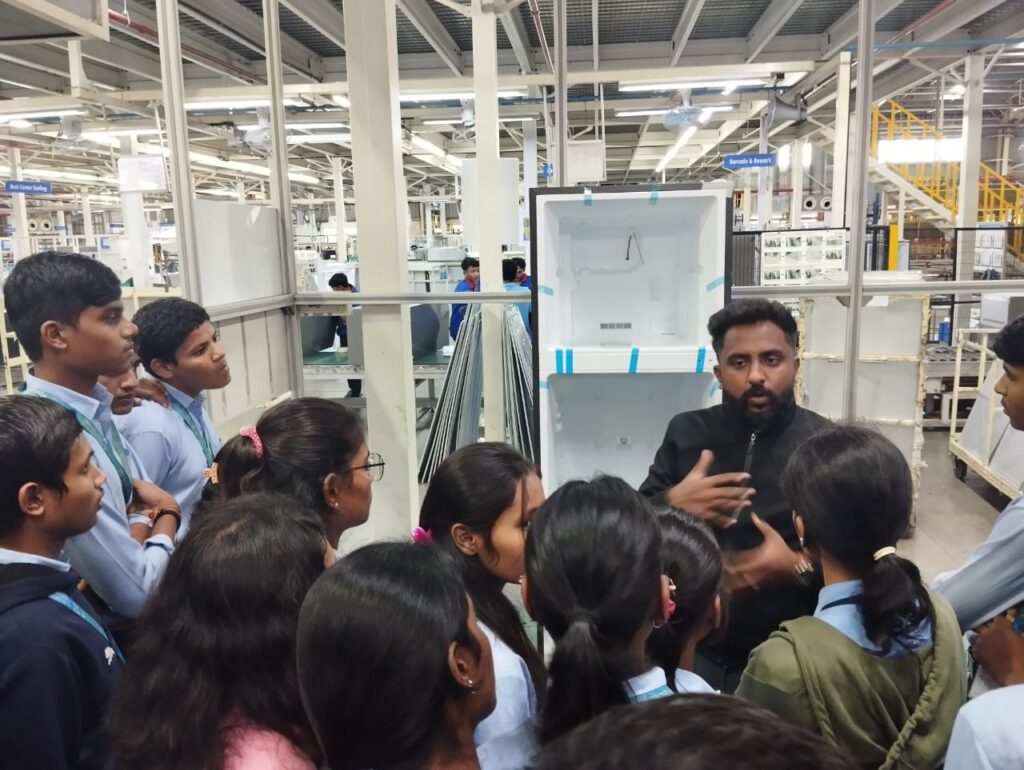 Industrial Visit at Haier Electronics