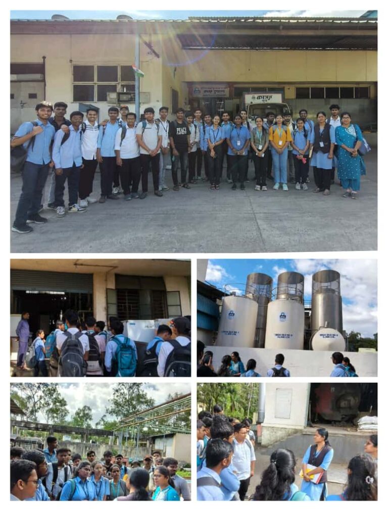 Industrial Visit at Katraj Dairy on 04 October 2025