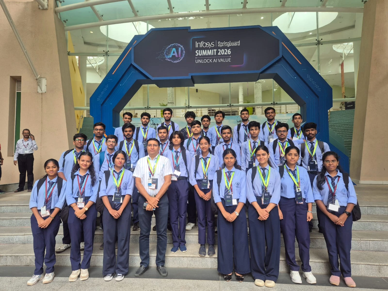 Computer Engineering students at Infosys Springboard Summit 2026