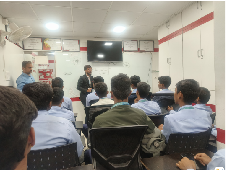 Industrial Visit on Python for Industrial Automation at Jetking Pune Automation & Robotics MM Polytechnic