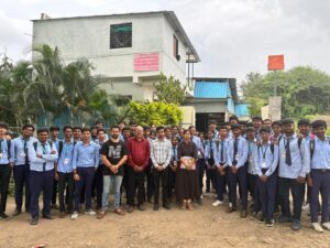 Industrial Visit to Diya Electronics – PCB & LED Lights Manufacturing Automation & Robotics Department MM Polytechnic