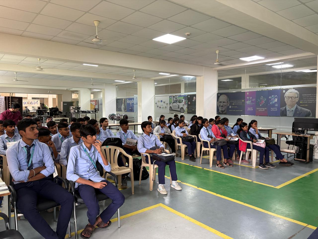 Students Interaction at MM College of Engineering Photo 4