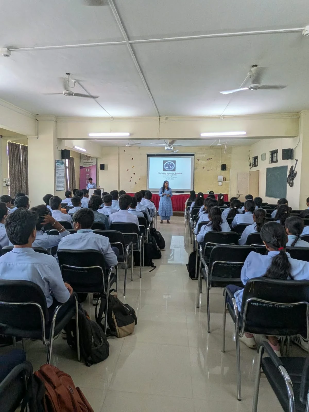 Students attending ISTE Student Chapter Orientation Program