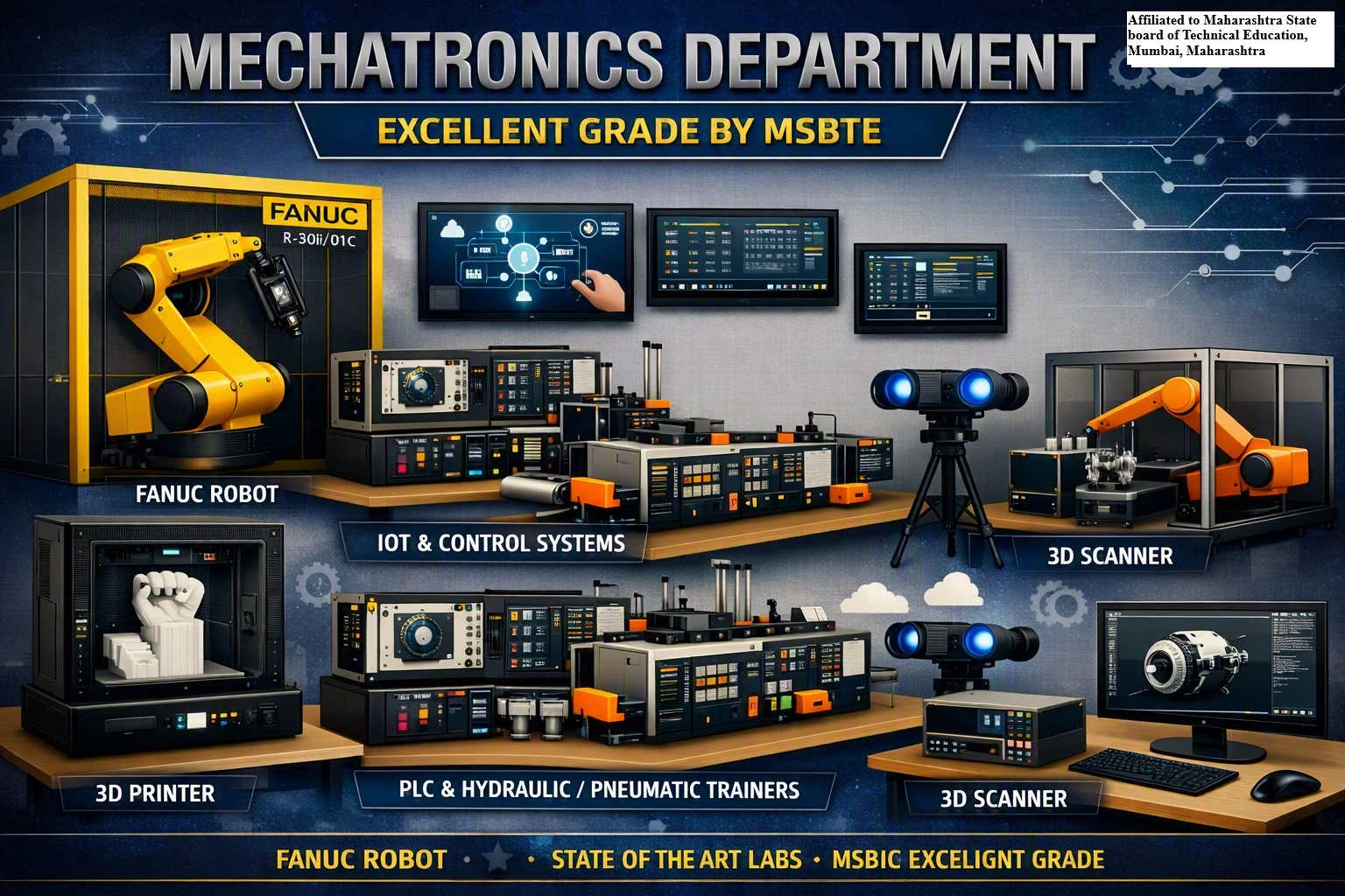 Diploma in Mechatronics at Marathwada Mitra Mandal's Polytechnic Pune