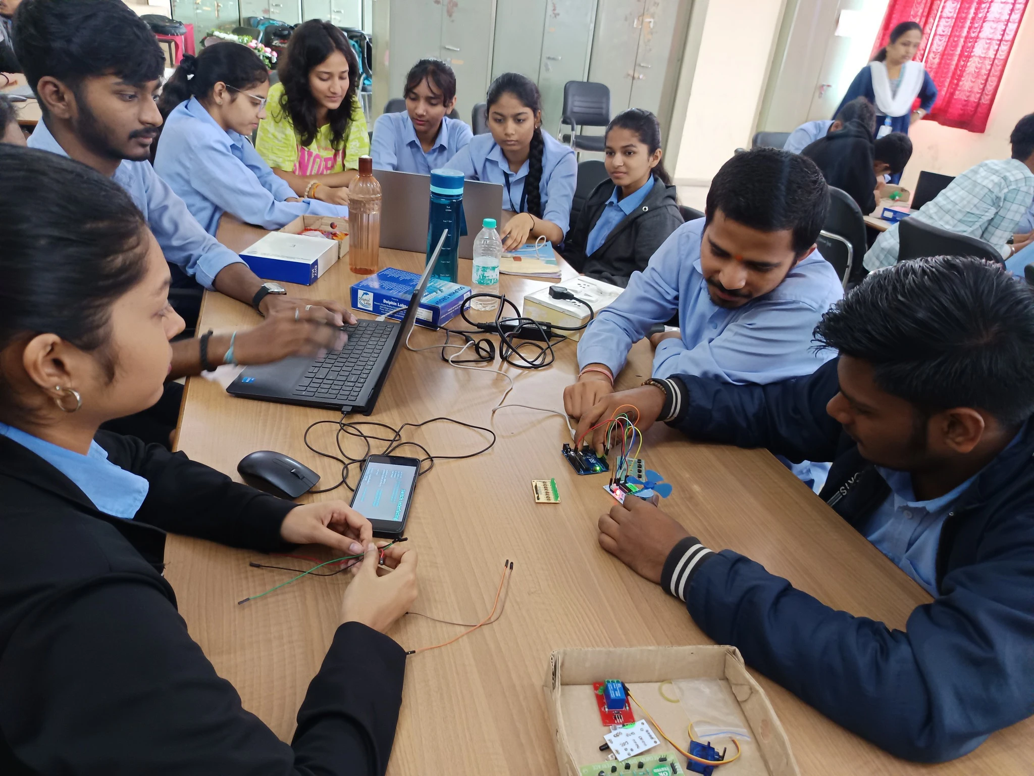 Team-based sensor interfacing