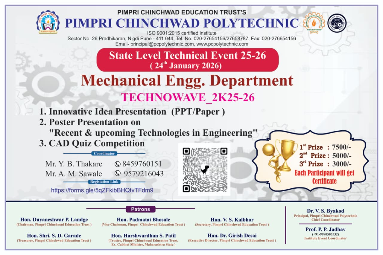 Technowave 2K25-26 Poster