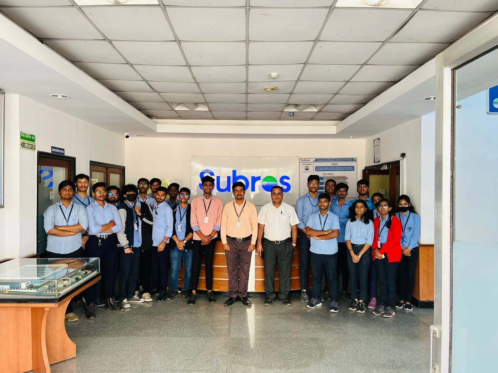 Industrial Visit to Water Treatment Plant Nigdi on 20/04/2023 for FYMK