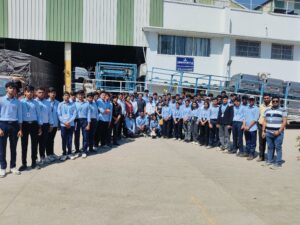 Industrial Visit at Yeshshree Press Comp Pvt. Ltd