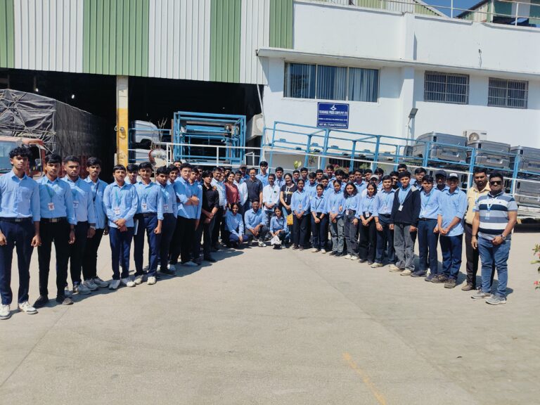 Industrial Visit at Yeshshree Press Comp Pvt. Ltd